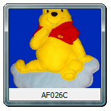 Fiocco Nascita Winnie the Pooh AF026C