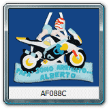 Fiocco Nascita bimbo su moto Suzuki AF088C